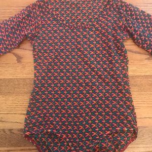 Women’s vintage one piece body suit multi color